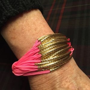 Pink String Bracelet